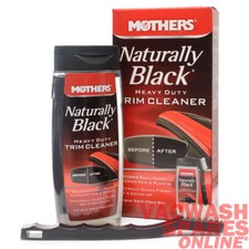 MOTHERS NATURALLY BLACK TRIM CLEANER AND RESTORER -BACK TO BLACK - VINYL PLASTIC