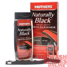 MOTHERS NATURALLY BLACK TRIM CLEANER AND RESTORER -BACK TO BLACK - VINYL PLASTIC
