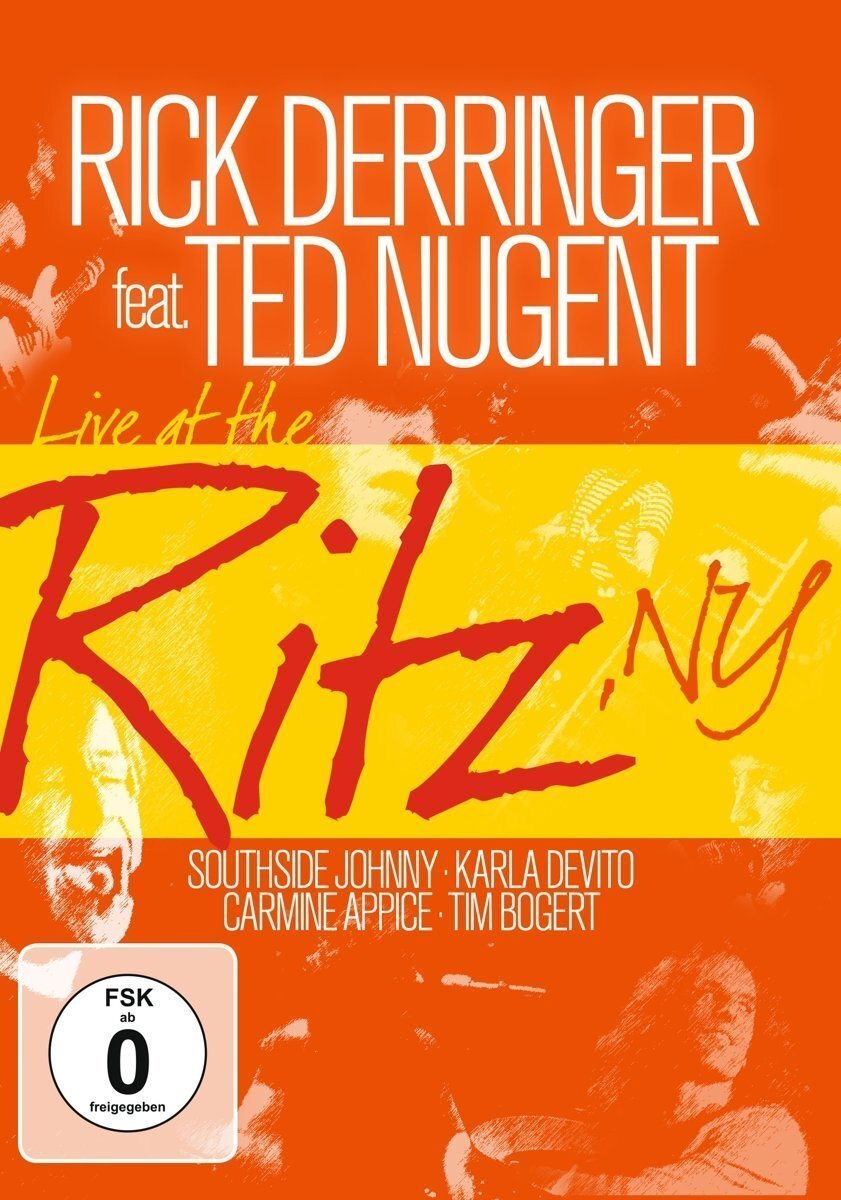 Live At The Ritz, NY (DVD) Rick Derringer Ted Nugent