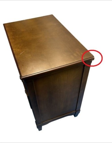 Walter De Wabash Estilo Tradicional 9-Drawer Cómoda & 2 Noche Soporte Nuez - Imagen 14 de 17