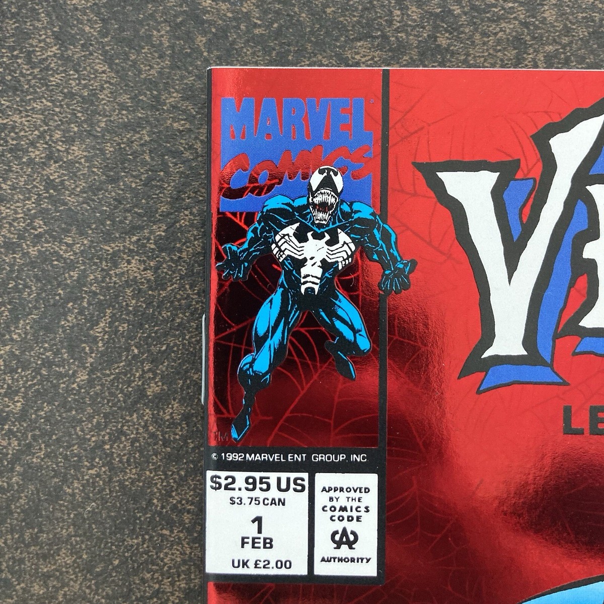 VENOM LETHAL PROTECTOR #1 1992 1993 NM- SPIDER-MAN MCU 1ST GENERAL