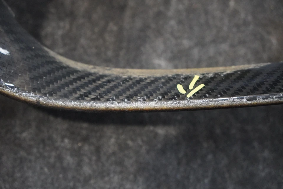 Espejo de puerta del conductor izquierdo cubierta de fibra de carbono 4G8857527E Audi RS7 2017 *Nota* Foto 2 de 4