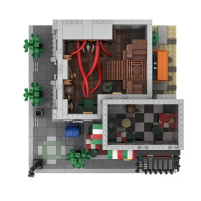 ZITIANYOUBUILD Residence and Headquarters of Doctor Building Toys Set 2790 PCS