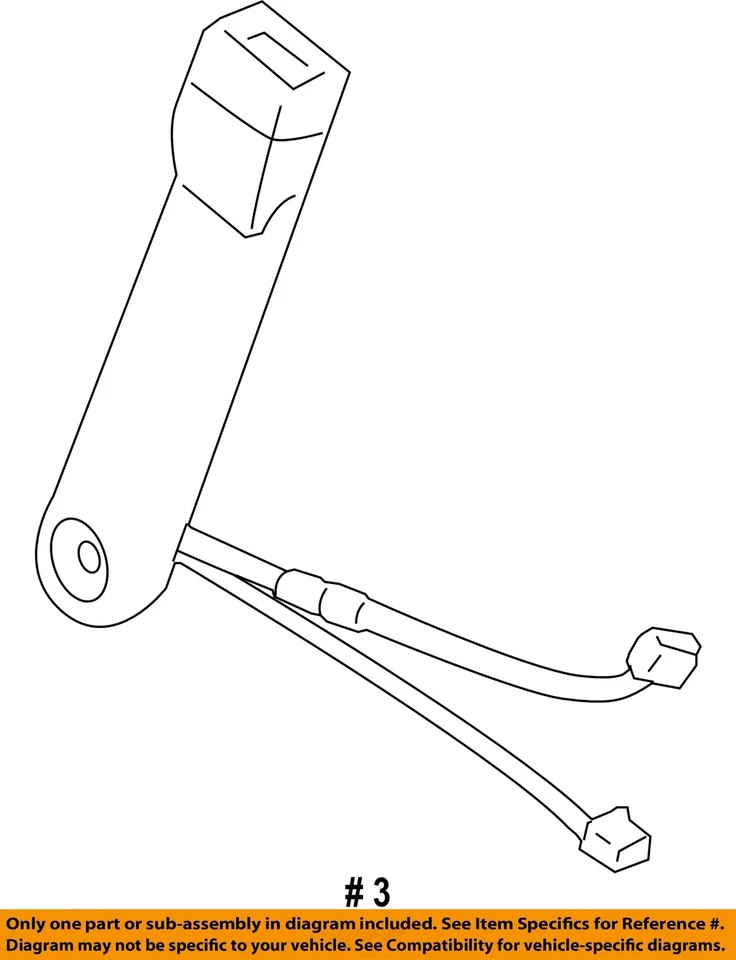 Used Front Left Seat Belt Front fits: 2007 Chevrolet Silverado 1500 pickup bucke - Image 4 of 4