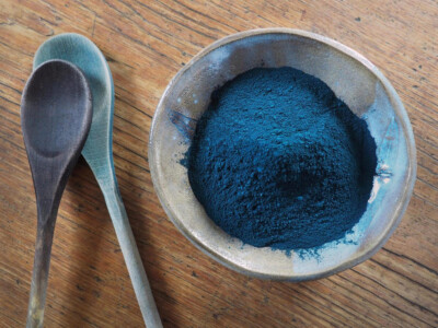 Blau Indigo natürlicher Pflanzenfarbstoff Extrakt Pulver 100g