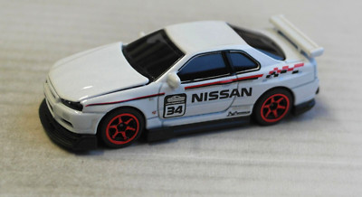 Majorette Nissan Skyline GT-R R34 weiß Sportwagen Motorsport Auto Car white