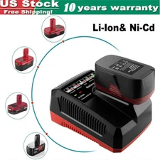 19.2 Volt For Craftsman C3 FAST Battery Charger Diehard 130279005 11375 11376 US