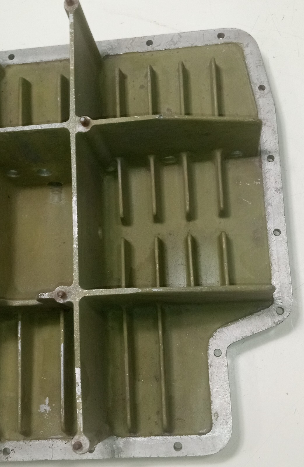 Ferrari 275 Engine Oil Pan_111083_GTS_GTB GTB4 GENUINE FACTORY FERRARI