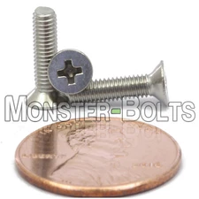 M3 Stainless Steel Phillips Flat Head Countersunk Machine Screws A2 18-8 DIN 965