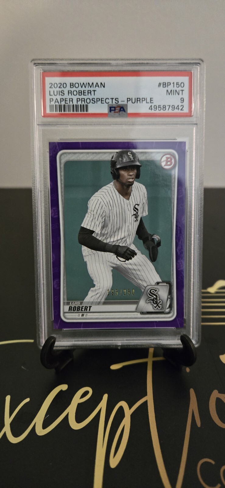 2020 Bowman - Prospects Purple #BP-150 Luis Robert /250 (RC)