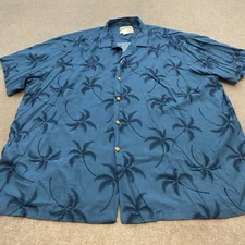 Vintage Paradise Found Hawaiian Shirt Magnum PI Mens XXXL 80s USA Made Beach