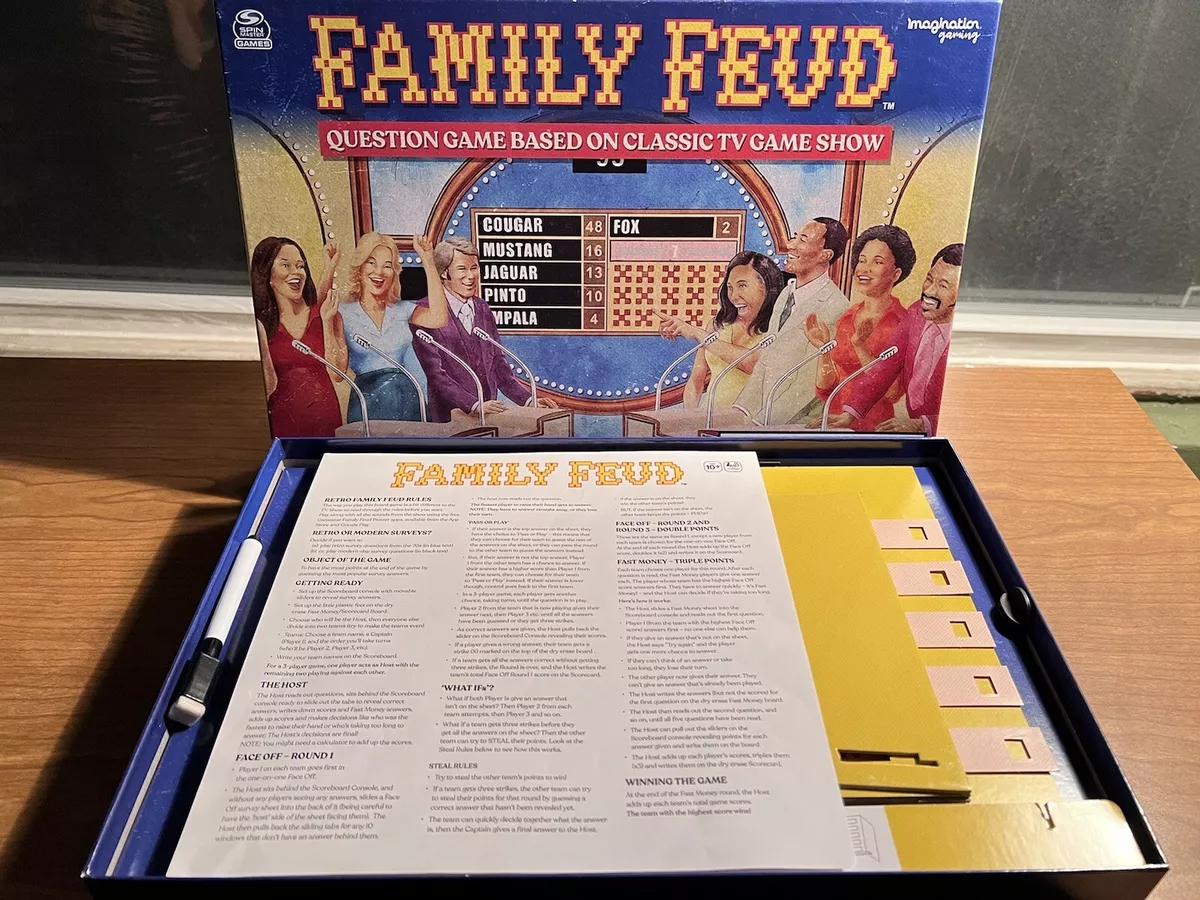 Family Feud Wildlife Edition Board Game – Family Feud Shop