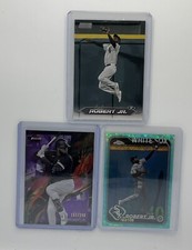 Luis Robert Jr. Lot Of 3 ( Shipped In Semi-Ridged Toploaders )