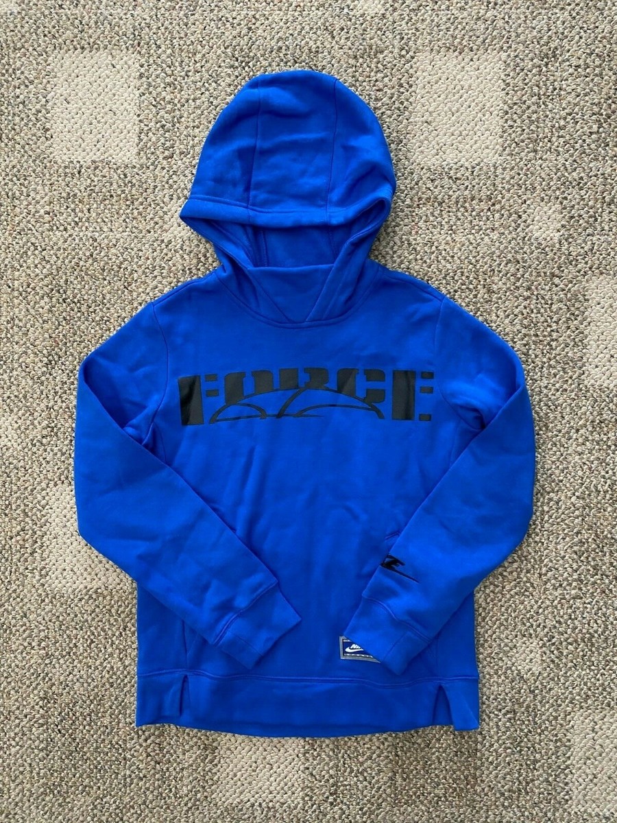 Nike Force Pullover Hoodie Equality Sportswear DD9036 Girls Blue