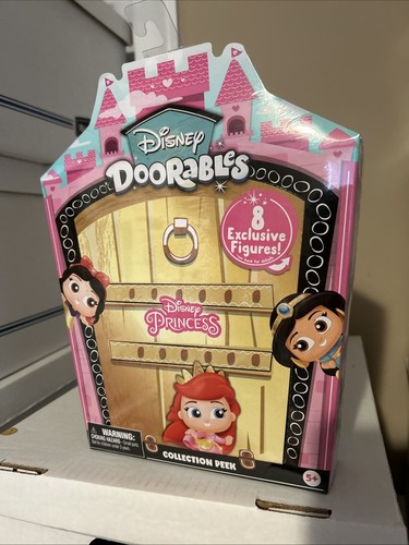 Disney Doorables Princess Collection Peek 8 Exclusive Figures Set Jasmine Tiana