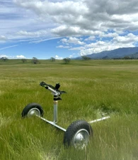 1.5" YUZUAK ATOM 28 IMPACT JET SPRINKLER &WHEELED CART PASTURE, ARENA, FARM