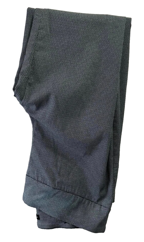 Hilary Radley Print Dress Pants Regular Fit Size 14 - Waist 42" - Color: Gray - Image 3 of 4