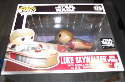 スターウォーズ　pop ルーク175 FUNKO POP STAR WARS #175 LUKE SKYWALKER W/SPEEDER SMUGGLERS BOUNTY