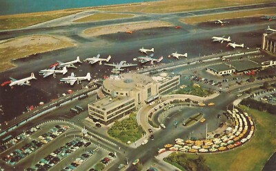 NEW YORK CITY - LaGuardia Airport - 1954 - BIRDSEYE