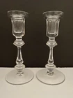 Vintage Pair of Waterford Crystal Taper Candle Holders