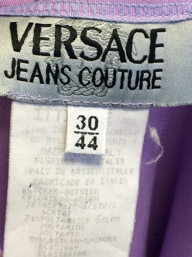 Versace Jeans Couture  2 Piece Lilac Ombre Wrap Jacket Trouser Suit 10/12 - Bild 18 von 22