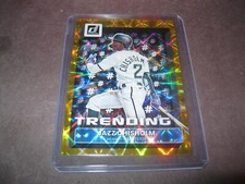 2022 Donruss Trending Gold #3 Jazz Chisholm #D 40/99 SSP