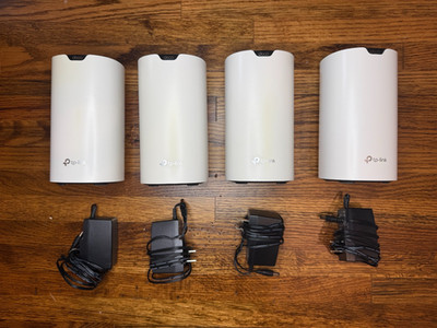 TP-Link Deco S4R AC1200 Whole Home Mesh Wi-Fi System Bundle 4pack Tested Working