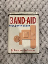 Vintage Band-Aid Tin Strip, Patch & Spot Johnson And Johnson