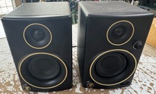 Mackie CR3 Powered Studio Monitors Creative Reference Limited Edition Gold Used