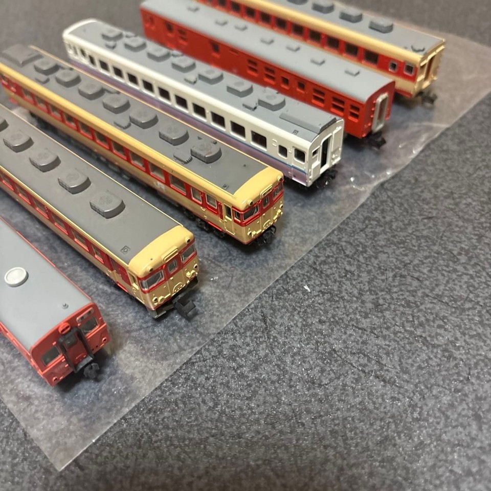 Rolling Picture Add KATO TOMIX Diesel Car Collection 6-Car Set JR JNR Rolling with ...