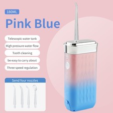 Electric Teeth Flosser Jet Cordless Travel Oral Irrigator Water Pick Floss Picks