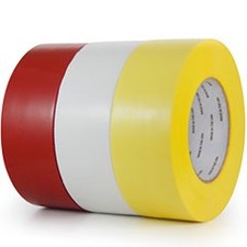 Intertape PE7 2" x 60 yd. White Polyethylene Film Tape 7.5 mil, Qty. 24 Rolls
