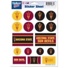 NCAA Vinyl Sticker Sheet