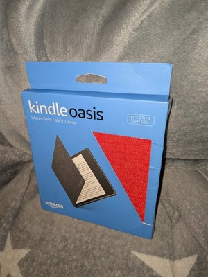 Amazon Kindle Oasis Fabric Cover Case Fits 9th Gen 10th Gen Red New In Box