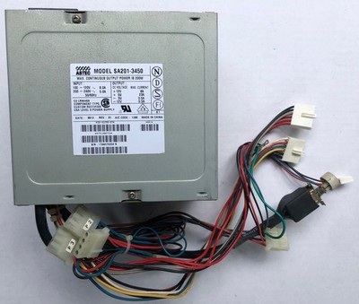 ASTEC SA201-3450 30-42250-03 Computer Power Supply 200W - TESTED