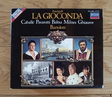 Ponchielli, Caballé, Pavarotti - La Gioconda - Box 3cd Decca, 1992