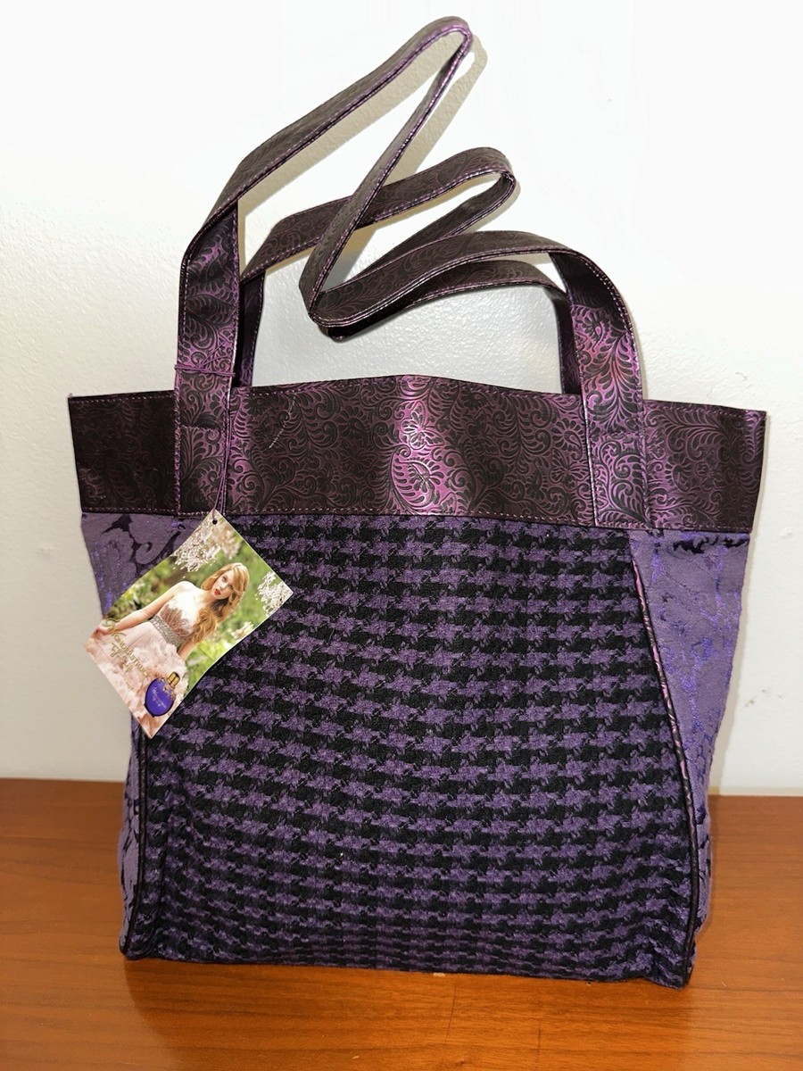 Taylor Swift Speak Now Enchanted Wonderstruck Tote Bag Purple