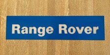 British Leyland 1970s Dealership Sign - Range Rover