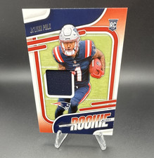 Panini 2024 Absolute Rookie Materials Ja'Lynn Polk Patriots ARM-JPK RC Memo
