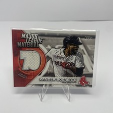 2021 Topps Major League Materials Series 2 Xander Bogaerts #MLM-XB Bos  Red Sox