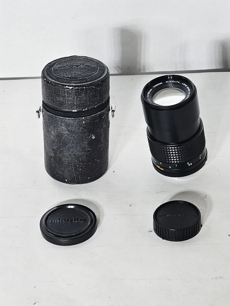 Minolta f/3.5 Camera Lenses 135mm Focal for sale | eBay