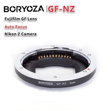 BORYOZA GF-NZ Auto Focus Lens Adapter for Fujifilm GFX Lens to Nikon Z-Mount