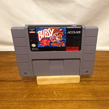 Accolade Bubsy in Claws Encounters of the Furred Kind SNES Cartridge Only