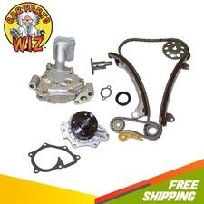 Engine Timing Chain Water Pump Oil Pump Kit Fits 01-09 Toyota 2.0L 2.4L 2AZFE