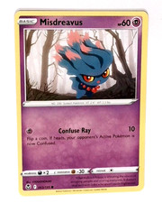 Pokemon Misdreavus Card 063/195 Swsh12: Sword & Shield Silver Tempest