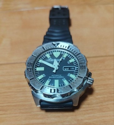SEIKO Diver Black Monster 7S26-0350