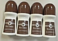 4-Avon Roll-On Deodorant - Wild Country 2.6 oz.