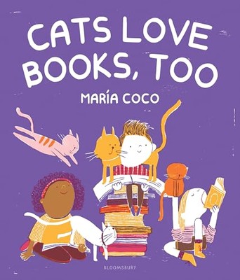 Cats Love Books Too - GOOD