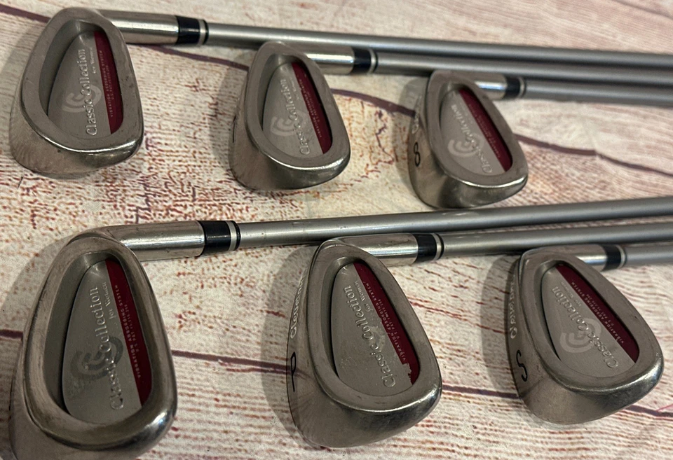 Cleveland Classic Collection Iron Set 6,7,8,9,PW,SW Ladies Women’s Flex Graphite - Image 3 of 4