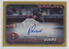 2024 Topps Pro Debut Gold Foil Auto 11/50 Edgar Quero #PD-32 Auto 1f5h